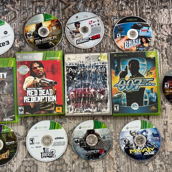 16 X box Video Game Collection with controller - Picture 3 of 5